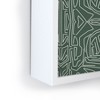 Marta Barragan Camarasa Abstract pattern linear stroke Framed Mini Art Print 4" (H) x 3" (W) x 1" (D) - Society6 - 3 of 3