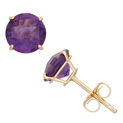 amethyst-yellow gold