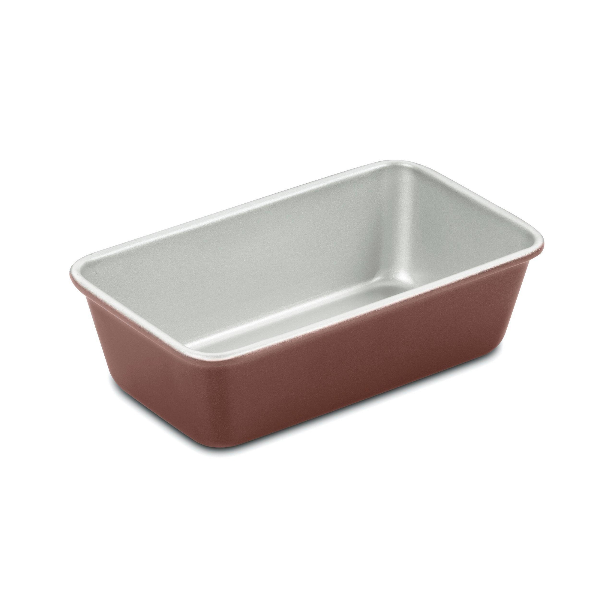 Cuisinart Chef's Classic 9" Non-Stick Bronze Color Loaf Pan - AMB-9LPBZ: Carbon Steel Bread Pan, 9x5, Dishwasher-Safe
