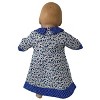 Doll Clothes Superstore Blue School Dress Fits 14-16 Inch Baby Dolls - 4 of 4