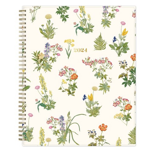 2024 Daily Planner: Sage Bookcloth