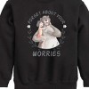 Boys' - Disney - Forget About Your Worries Baloo and Mowgli Graphic Long Sleeve Fleece Sweatshirt - 2 of 4