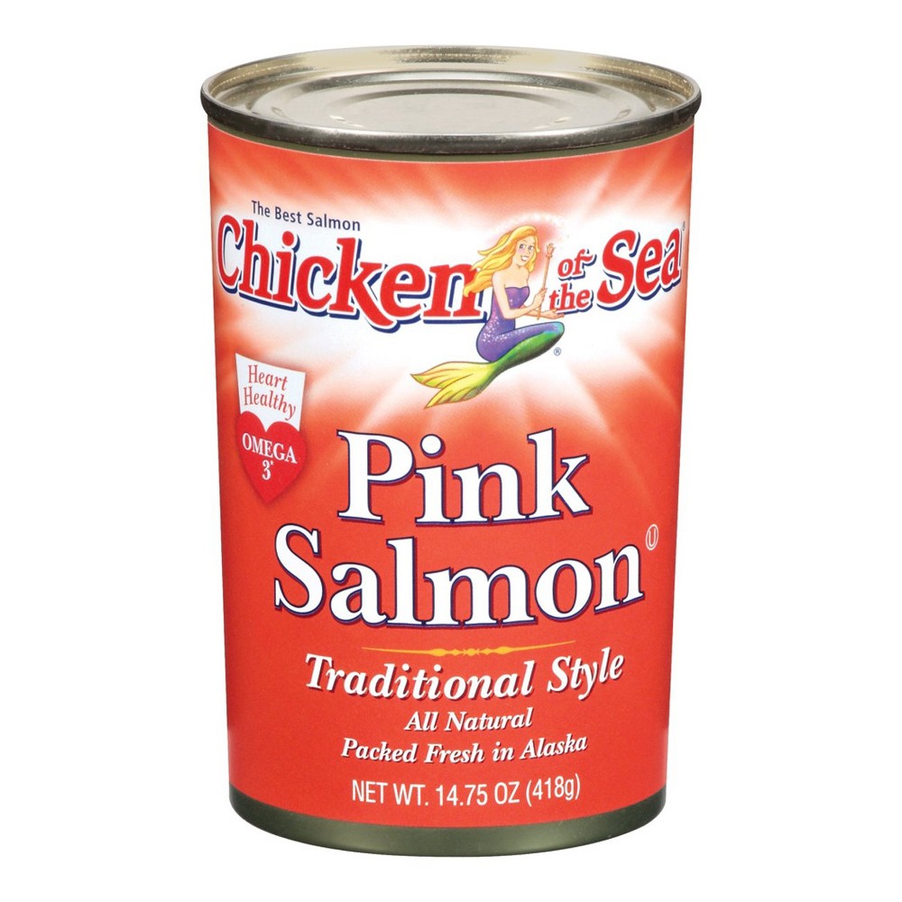 UPC 048000014757 product image for Chicken of the Sea Traditional Style Pink Salmon 14.75-oz. | upcitemdb.com