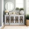 Galano Calidia 4 Door Wide Accent Sideboard - Dusty Grey Oak - 4 of 4