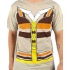Seven Times Six Big Bang Theory Raj Bazinga Costume Mens T-Shirt Soft Kitty - 4 of 4