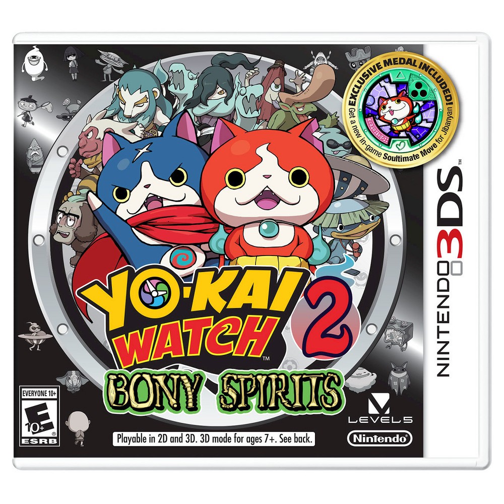UPC 045496744045 product image for YO-KAI Watch 2: Bony Spirits (Nintendo 3DS) | upcitemdb.com