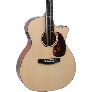 Recording King RGA-G6-CFE5 G6 Grand Auditorium Acoustic-Electric Guitar Natural - 1 of 4