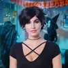 Costume Culture by Franco LLC Spiky Short Black Adult Costume Wig - 2 of 4