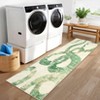 Modern Washable Area Rug Animal Snake Pattern Rug Home Decor Snake Carpet, Low Pile Non Slip Rug - 2 of 4