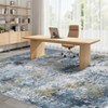 Modern Abstract Rea Rugs for Living Room, Large Washable Bedroom Rug - 4 of 4