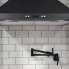 Wall-Mounted Pot Filler Faucet with Dual Swing Joints and Lustrous Finish - 2 of 4