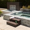 XtremepowerUS 36" Universal Resin Spa and Hot Tub Steps Hidden Storage 2 Step - 3 of 4