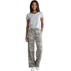 ADR Women's Soft Warm Fleece Pajama Pants, Long Lounge Bottoms - 1 of 4