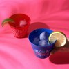 Blush Stars & Stripes Frosted Cups, Ideal for Cocktails, Lemonade, Iced Tea and More, Perfect for 
Summer, Birthday Parties, 9 oz, Set of 12 - 4 of 4