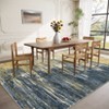 Modern Abstract Living Room Rug Washable Area Rugs for Bedroom - 2 of 4