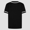 Converse® Boys' Short Sleeve Baseball Athletic T-Shirt - Black - image 2 of 4