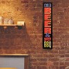 30.9" x 5.9" Cold Beer and Spicy BBQ Framed LED Sign Black/Red - American Art Decor - 3 of 4
