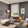 Heynemo Cordless Zebra Blinds, Modern Adjustable Pull Down Shades for Windows Light Filtering Day and Night for Home Office - 2 of 4