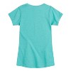 Girls' - Peanuts - Marcie Patty Football Fitted Short Sleeve Graphic T-Shirt - 3 of 4