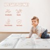 Fodoss 71x59in Extra Large Baby Play Mat – Waterproof Foam Floor Mat for Babies, Toddlers & Infants, Ideal for Playtime - 3 of 4