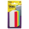 Post-it Tabs File Tabs 3 x 1 1/2 Solid Aqua/Lime/Red/Yellow 24/Pack 686ALYR3IN - 4 of 4