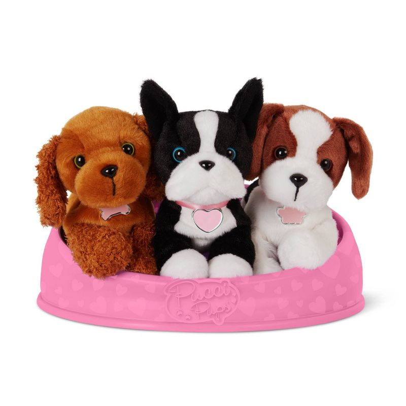 Pucci Pups Adopt-A-Pucci Pup Light Pink Bed Stuffed Animal, 5 of 6