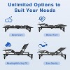 ONWITH Adjustable Bed Base Frame Queen Bed Frame with Head and Foot Incline Wireless - 3 of 4