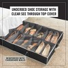 Hold N' Storage - Under Bed Shoe Storage Organizer. Fits up to 16 pairs - 2 of 4