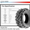 24x8-12 All-Terrain Tires Set of 2, Mud Sand Off - Road Tire 25x10-12 ATV Tires, 12 Rim ATV/UTV Tires, 4/6PR All Mud Trail Tires, Tubeless, 2 Pack - 4 of 4