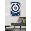 Trends International NHL Winnipeg Jets - Maximalist Logo 23 Unframed Wall Poster Prints - 2 of 4