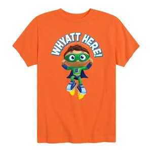 Boys' - Super Why - Whyatt Here Short Sleeve Graphic T-Shirt - 1 of 4