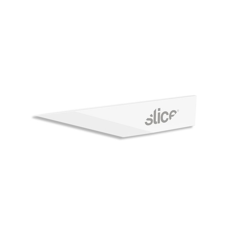Slice 10519 Replacement Craft Knife Scalpel Blades - Straight Edge, Pointed Tip - Finger-Friendly Safety Blade - Pack of 4, 3 of 5