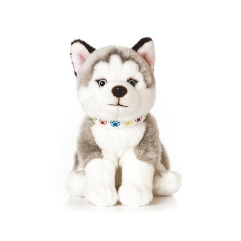 Living Nature Giant Husky Puppy Plush Toy