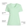 Lands' End Women's Relaxed Supima Cotton T-Shirt - 4 of 4