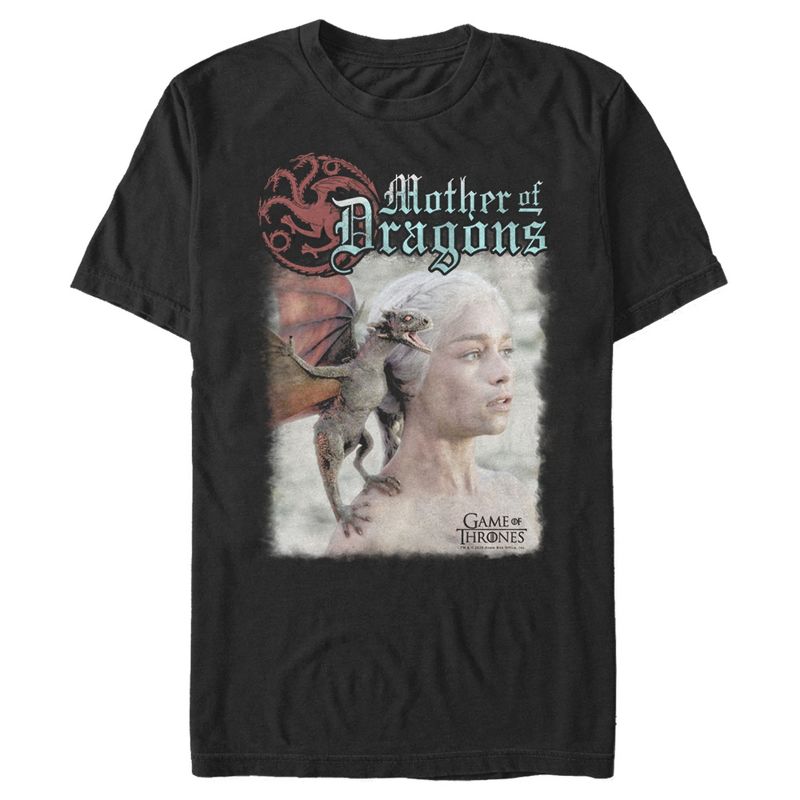 Men's Game of Thrones Daenerys Mother of Dragons T-Shirt, 1 of 5