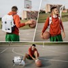 Generic Basketball Backpack with Ball and Shoes Compartment Large Basketball Bag Backpack for Men Women - 2 of 4