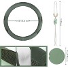 TruAIR Car Accessory Set Ð Steering Cover, Coasters, Clips & Ornament - 2 of 4