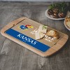 NCAA Kansas Jayhawks Parawood Billboard Glass Top Serving Tray - 3 of 3