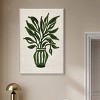 Art Remedy Green Vase II Minimalistic Botanical and Floral Art Prints Framed - 2 of 4