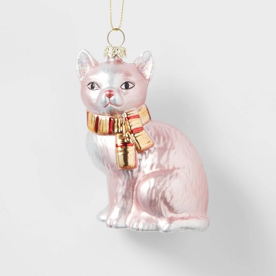 Shatter Resistant Cat Christmas Tree Ornament - Wondershop™