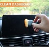 Aoibox Car Detailing Brush with Soft Bristles for Interior Cleaning, Dust Removal Tool for Dashboard, Leather, Air Vents & Hard-to-Reach Areas - 4 of 4