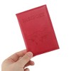 Unique Bargains Textured Letter Passport Holder 1 Pc - 3 of 4
