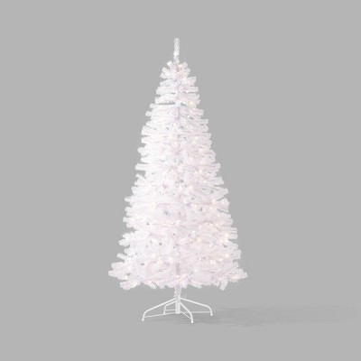 Wondershop 9ft slim alberta outlet spruce lit Christmas tree- clear lights