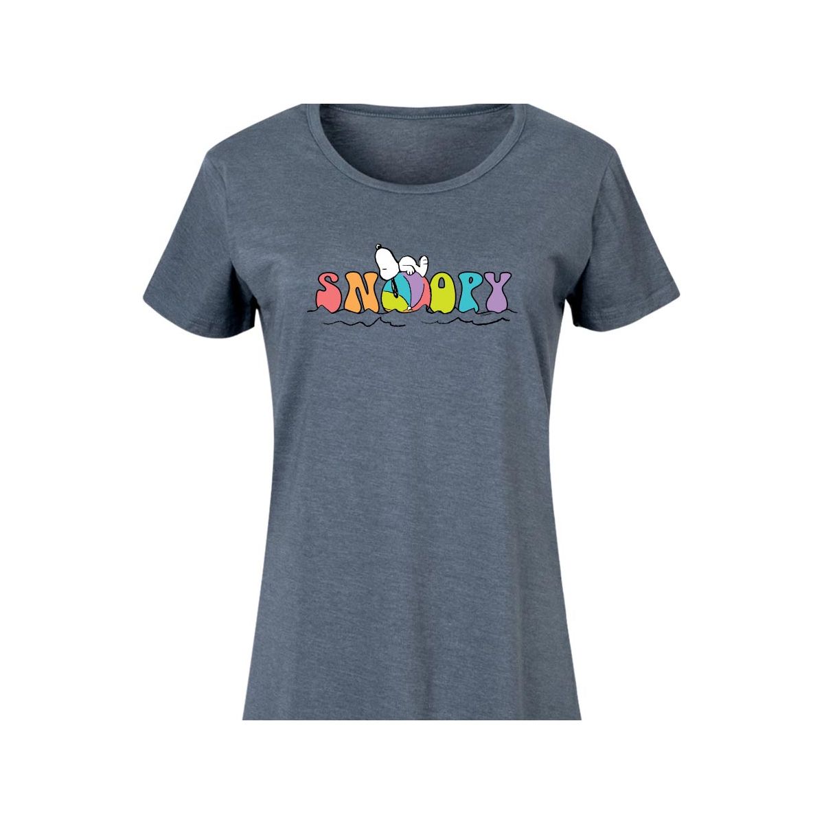 Women's - Peanuts - Snoopy Beach Ball Graphic T-shirt Dress - thumbnail 2