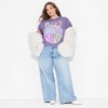 Women's KISS Short Sleeve Graphic T-Shirt - Purple - 3 of 3