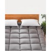 Okak Modern Cotton Deep Topper Tufted Mattress Pad for Comfy Sleep,Overfilled Bed Mattresses Protective Pad - 3 of 4