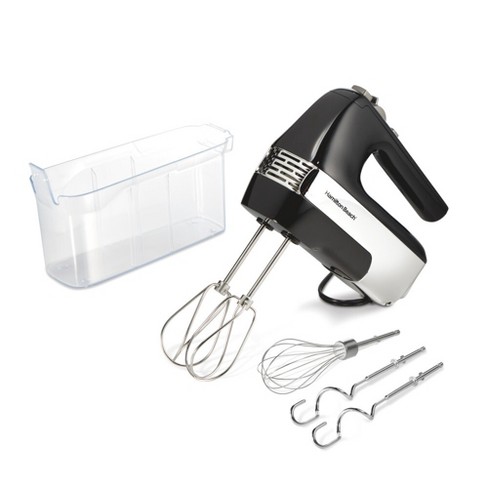 Hamilton Beach 6 Speed Hand Mixer Ultimate Speed Control 62631 250w Black Handheld Mixer For Kitchen Dishwasher safe Parts Target