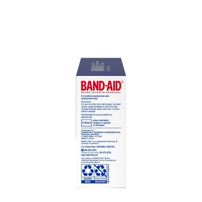 Band-Aid Tough Strips Heavy Duty Super Stick Adhesive Bandages - 60ct_0