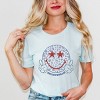 Simply Sage Market SmileyWorld Leopard Smiley Peace Sign Short Sleeve Tee - 2 of 4