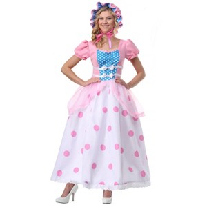 HalloweenCostumes.com Bo Peep Plus Size Costume for Women - 1 of 4